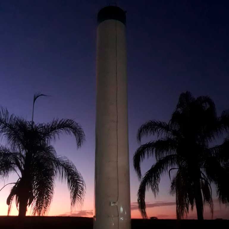 foto de poço artesiano